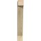 Ekena Millwork Traditional Block Rough Sawn Bracket, Douglas Fir, 4"W x 18"D x 30"H BKT04X18X30TRA05RDF - alternate 2
